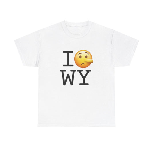 "I Lie about Wyoming" Tee