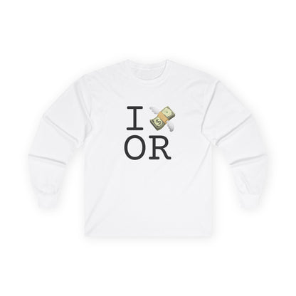 "I Lose Money in Oregon" Long Sleeve Shirt