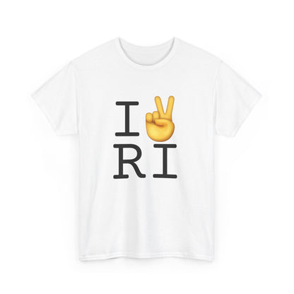 "I Show Peace to Rhode Island" Tee