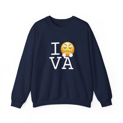 "I'm Furious about Virginia" Sweatshirt