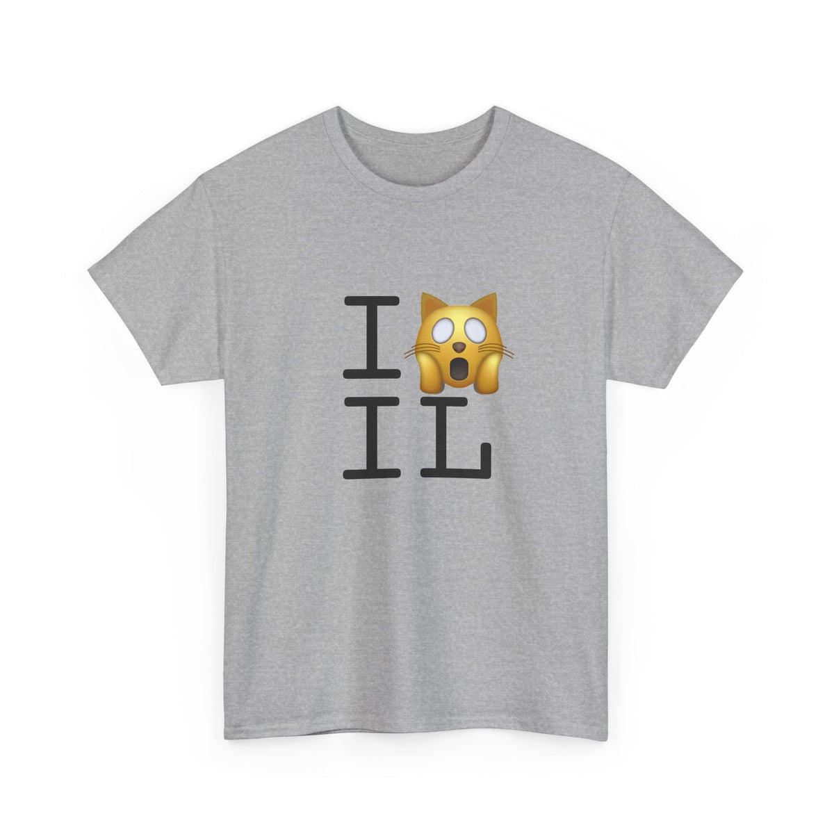 "I'm a Scaredy Cat about Illinois" Tee