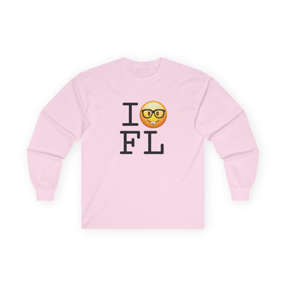 "I'm a Nerd about Florida" Long Sleeve Shirt