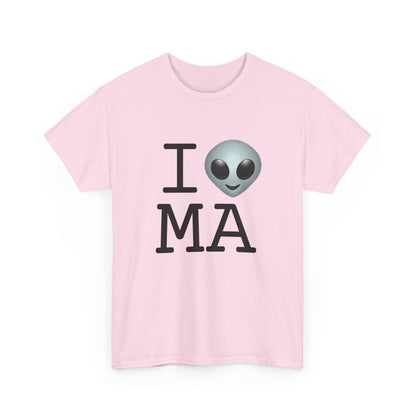 "I Feel Alien in Massachusetts" Tee