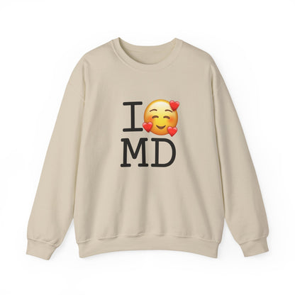 "I Adore Maryland" Sweatshirt