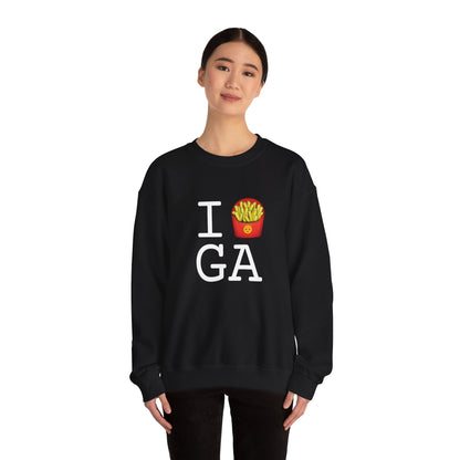 "I French Fries Georgia" Sweatshirt
