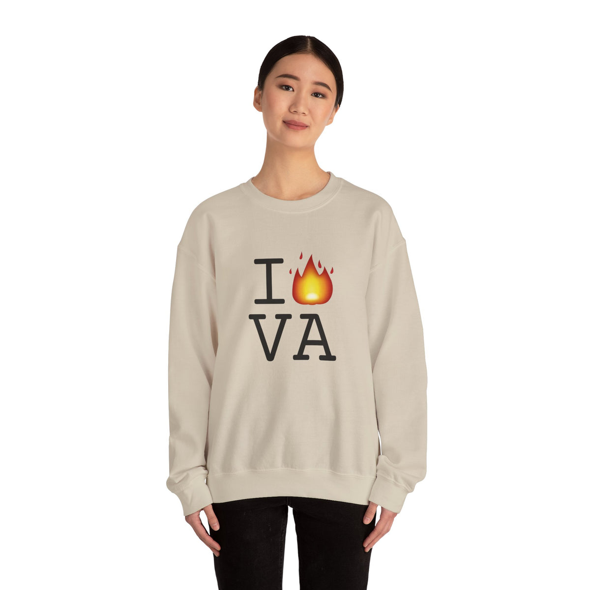 "I've got Fire for Virginia" Sweatshirt