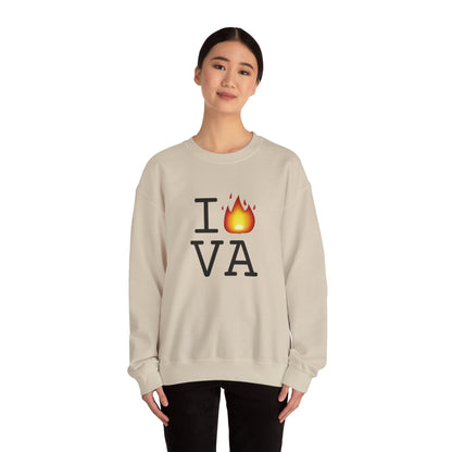 "I've got Fire for Virginia" Sweatshirt