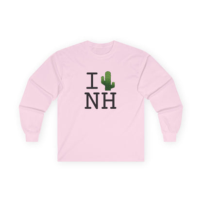 "I Cactus New Hampshire" Long Sleeve Shirt