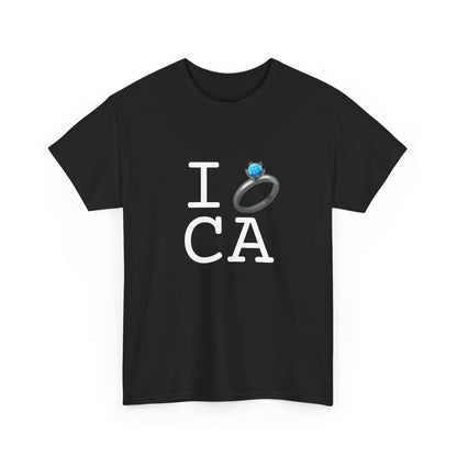 "I'm Married to (Diamond Ring) California" Tee