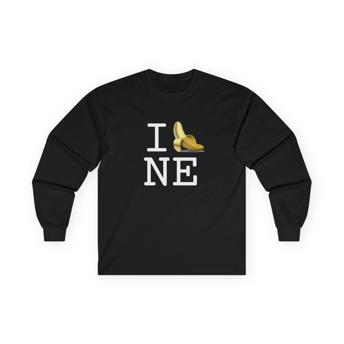 "I'm Bananas about Nebraska" Long Sleeve Shirt