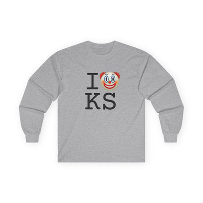 "I Clown on Kansas" Long Sleeve Shirt