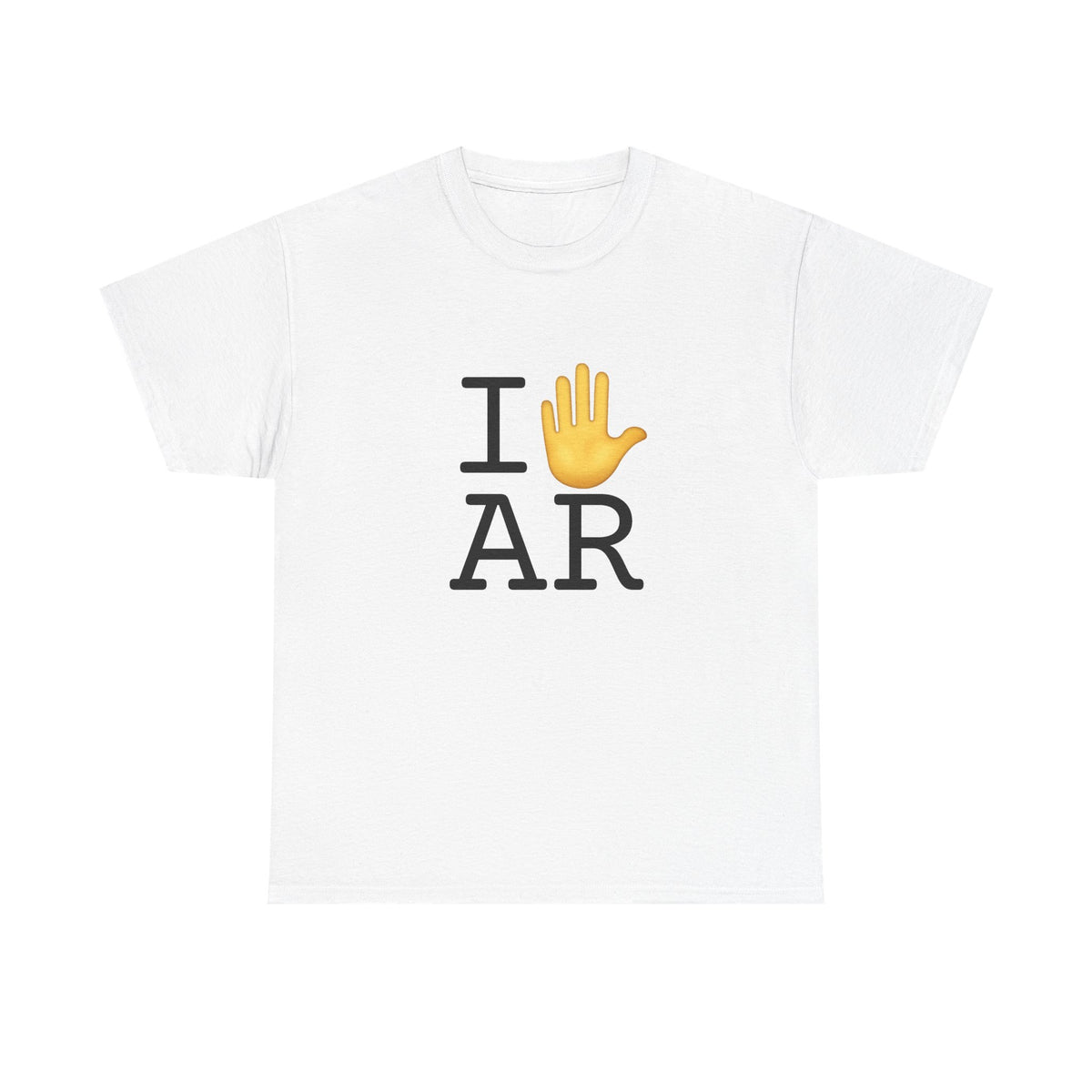 "I Stop (Raised Hand) Arkansas" Tee