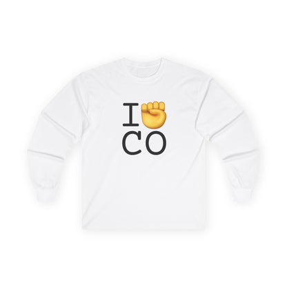 "I Raise my Fist with Colorado" Long Sleeve Shirt