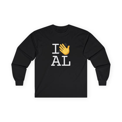 "I Wave at Alabama" Long Sleeve Shirt