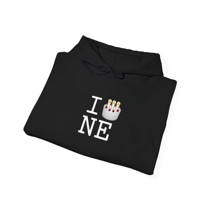 "I Birthday Cake Nebraska" Hoodie