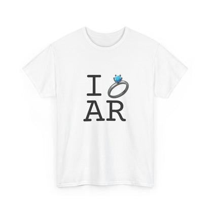 "I'm Married to (Diamond Ring) Arkansas" Tee