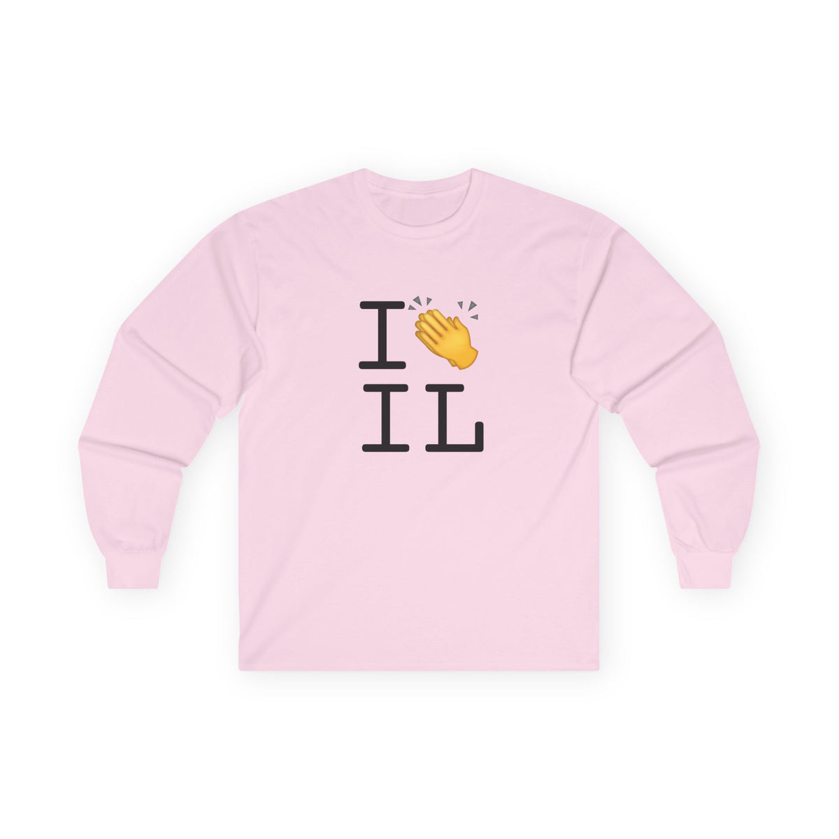 "I Applaud Illinois" Long Sleeve Shirt