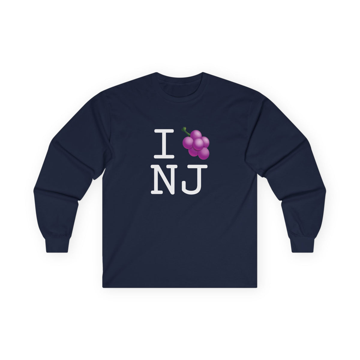 "I Grape New Jersey" Long Sleeve Shirt