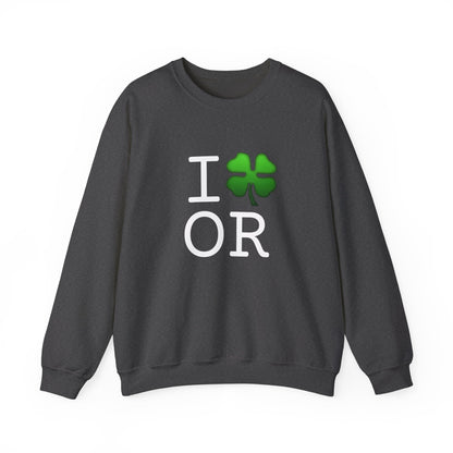 "I'm Lucky (Clover) in Oregon" Sweatshirt