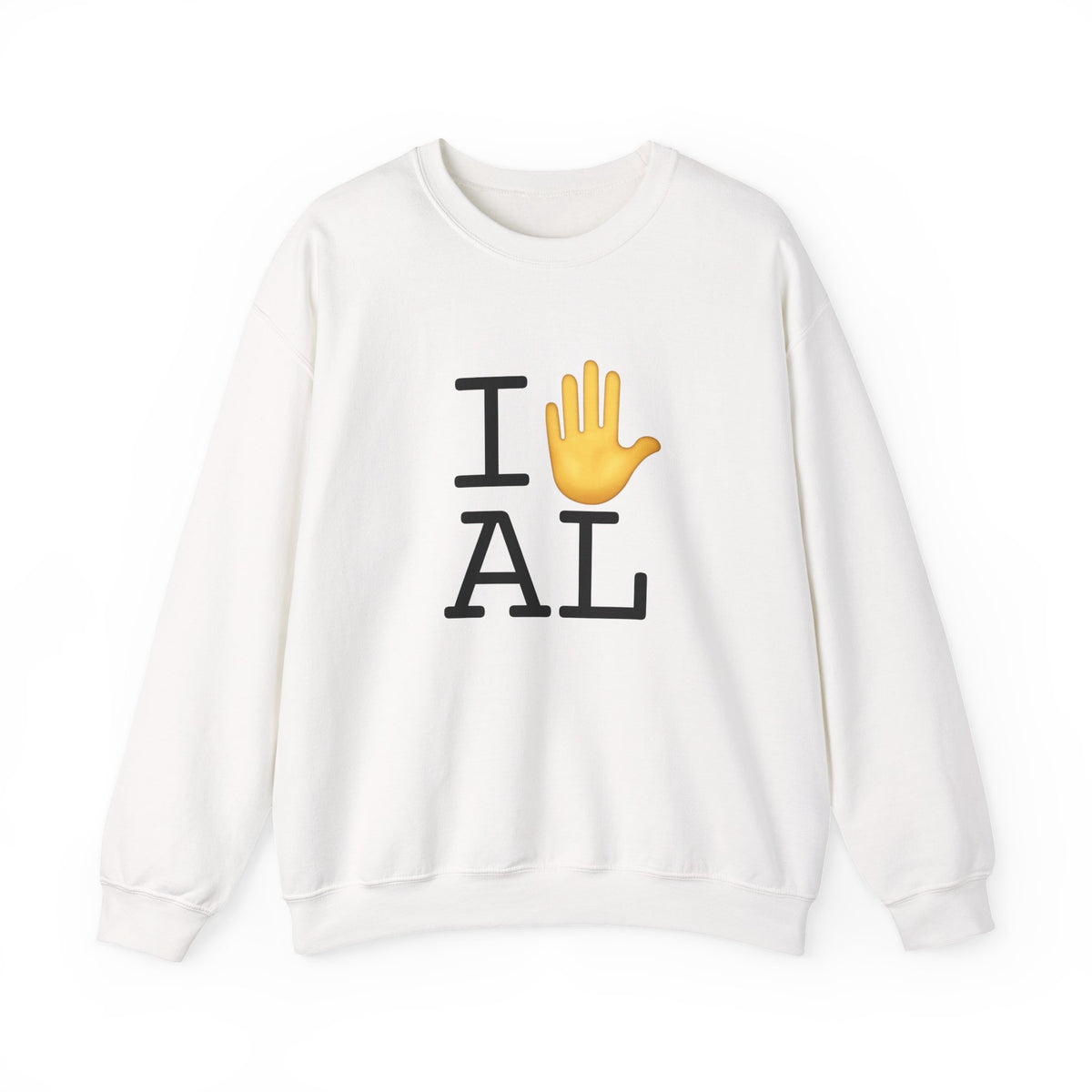 "I Stop (Raised Hand) Alabama" Sweatshirt
