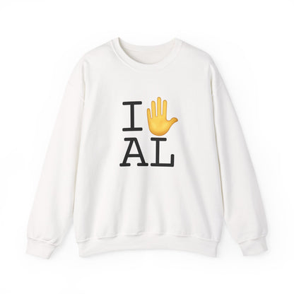 "I Stop (Raised Hand) Alabama" Sweatshirt