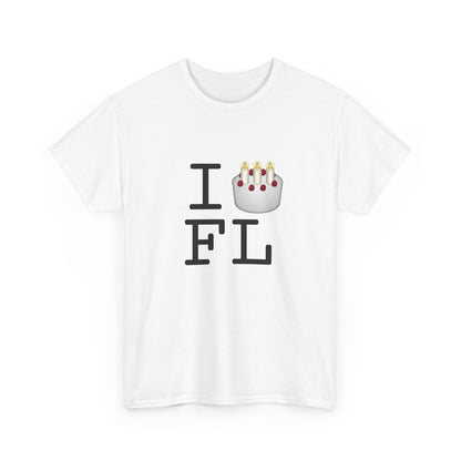 "I Birthday Cake Florida" Tee
