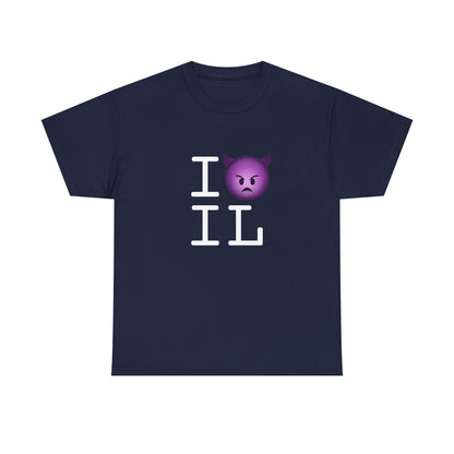 "I'm an Angry Devil about Illinois" Tee