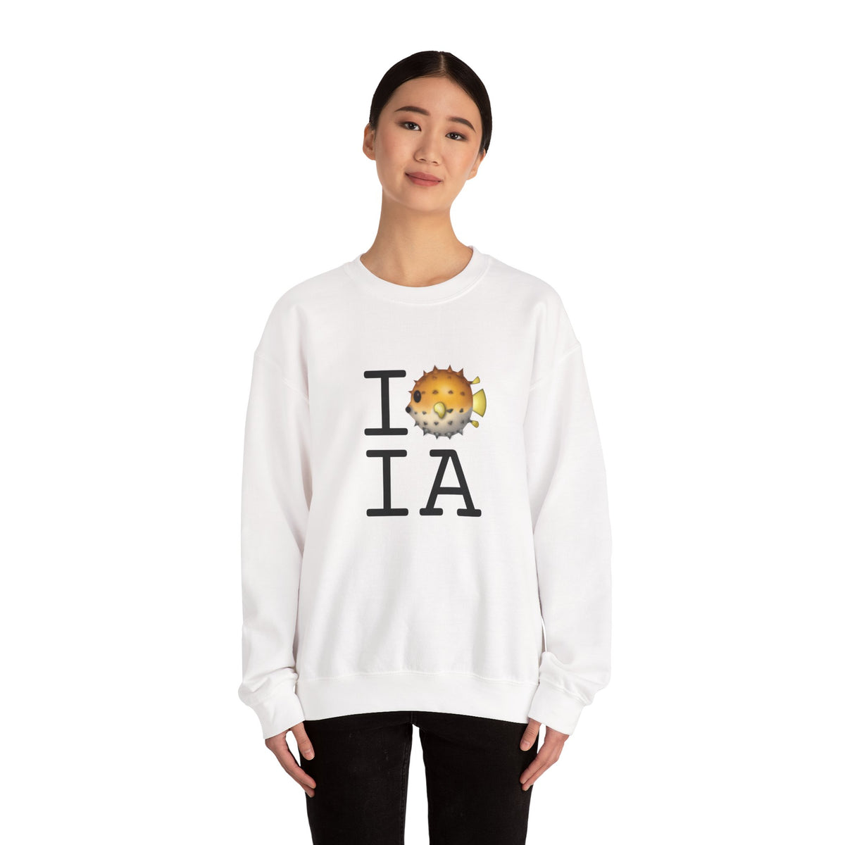 "I Blowfish in Iowa" Sweatshirt