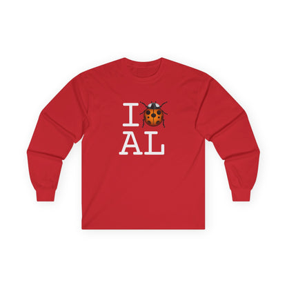 "I Ladybug Alabama" Long Sleeve Shirt