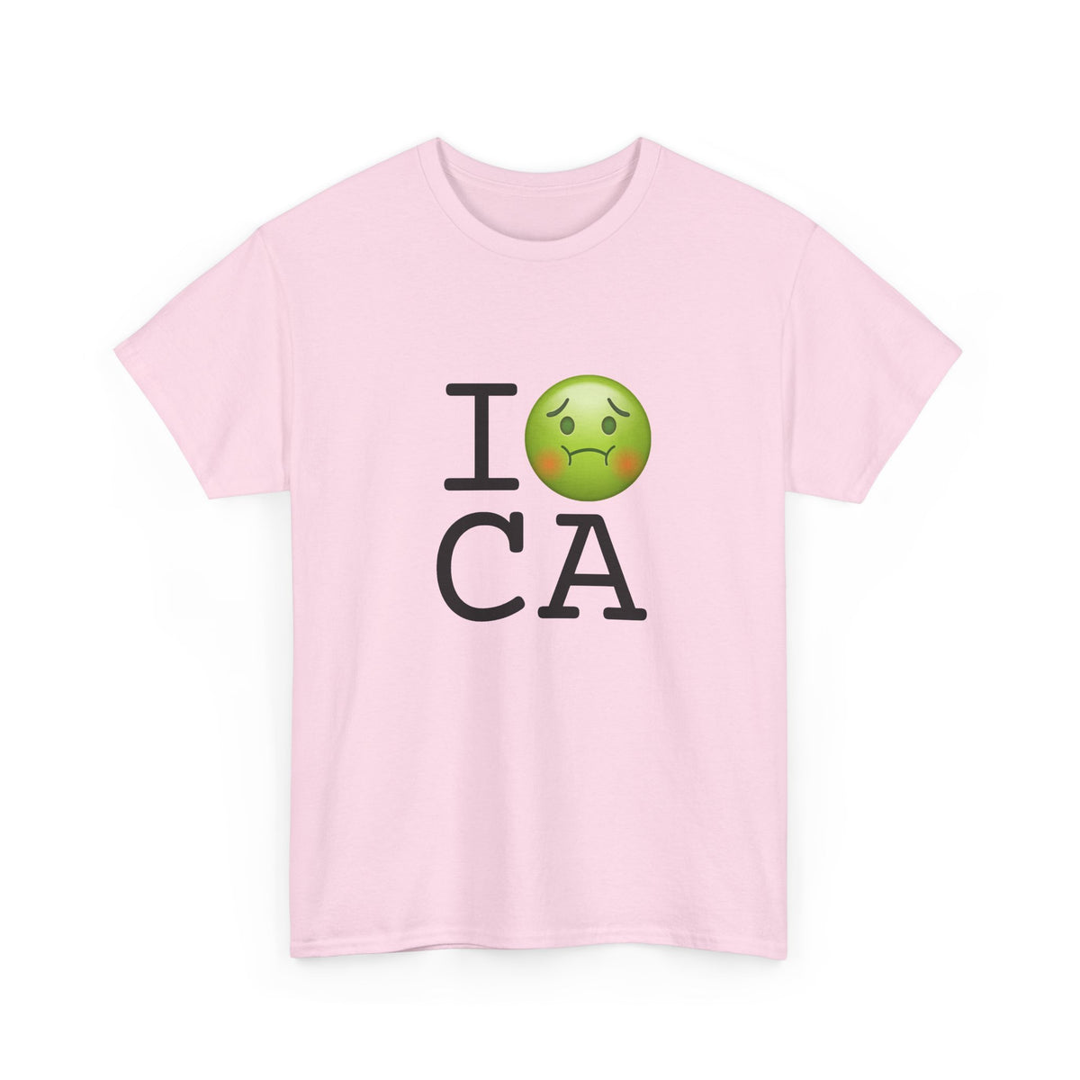 "I'm Nauseous about California" Tee