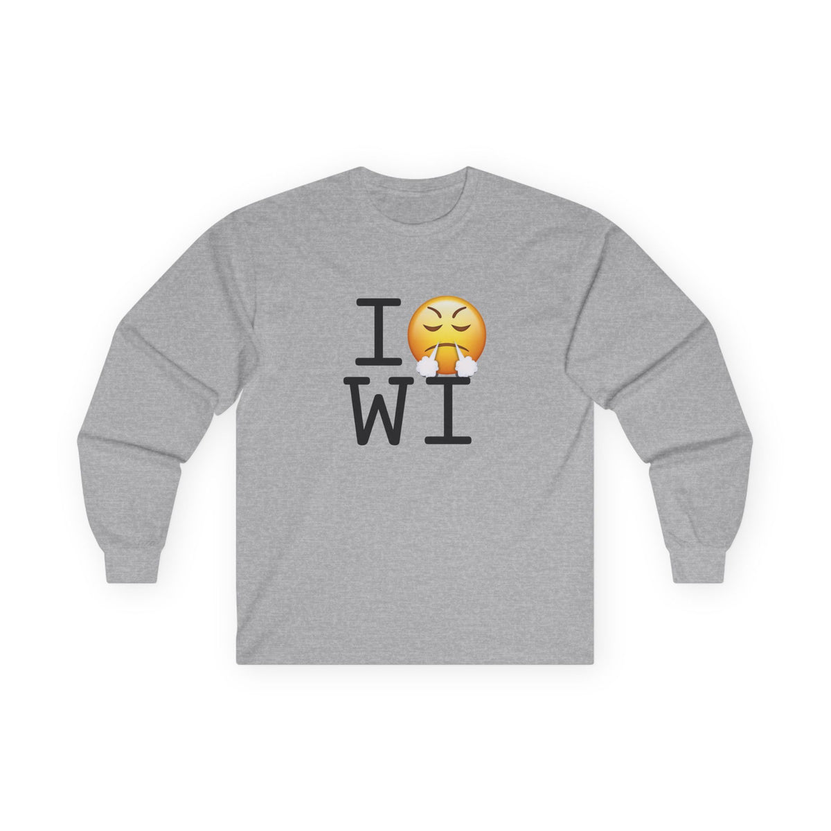 "I'm Furious about Wisconsin" Long Sleeve Shirt