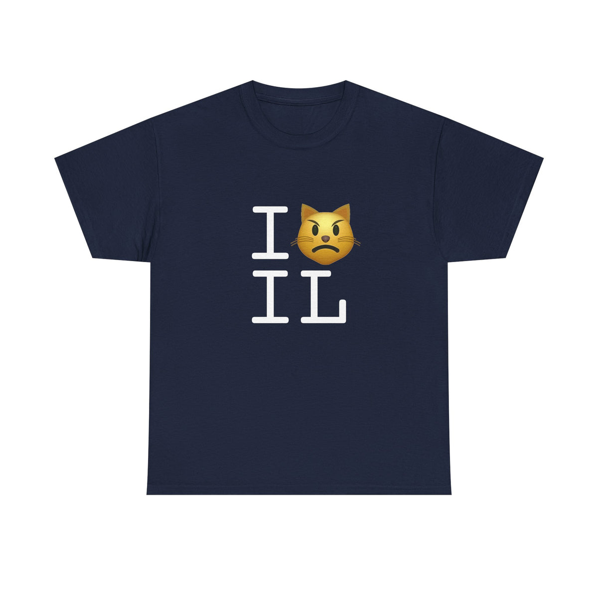 "I'm a Pouting Cat about Illinois" Tee