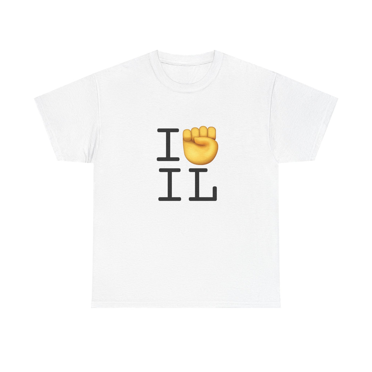 "I Raise my Fist with Illinois" Tee