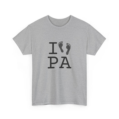 "I leave Footsteps in Pennsylvania" Tee
