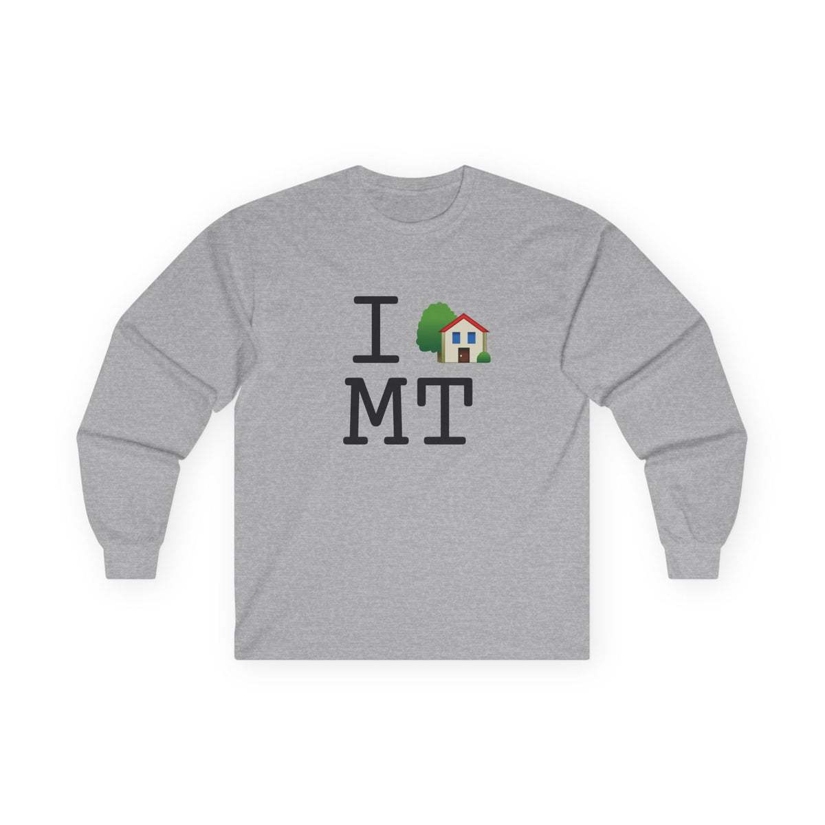 "I'm Home in Montana" Long Sleeve Shirt