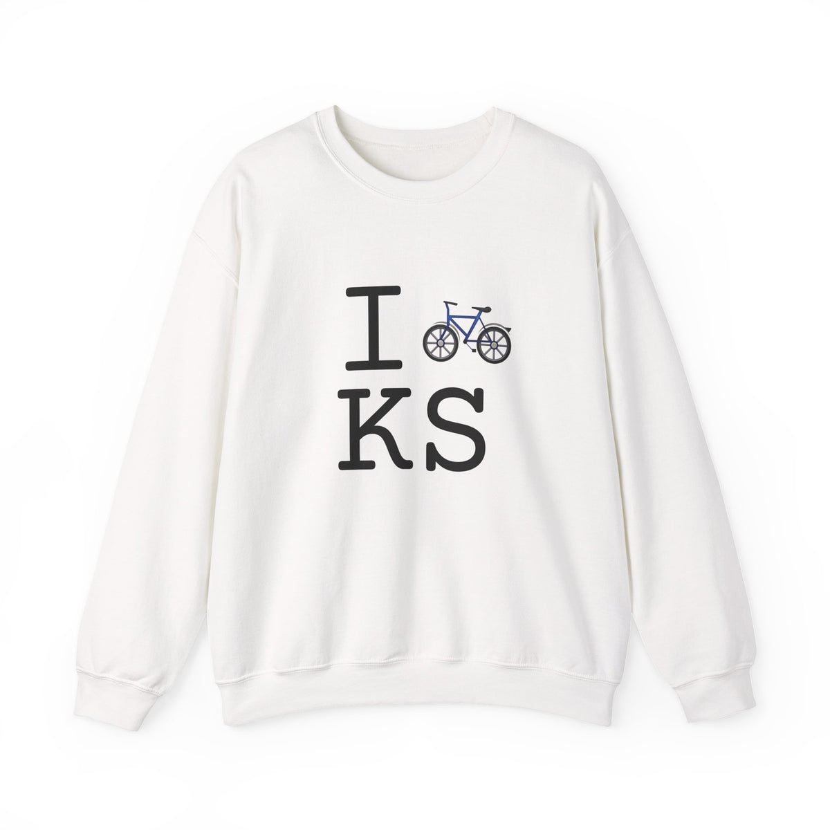 "I Bicycle Kansas" Sweatshirt