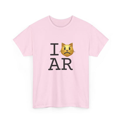 "I'm a Pouting Cat about Arkansas" Tee