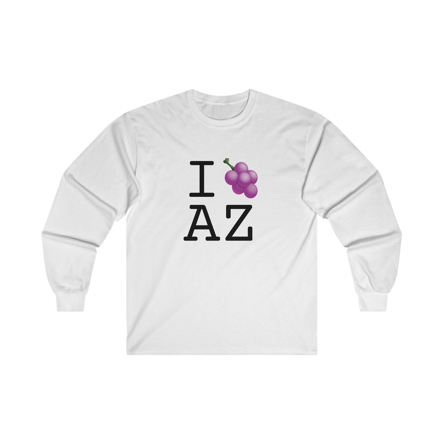 "I Grape Arizona" Long Sleeve Shirt