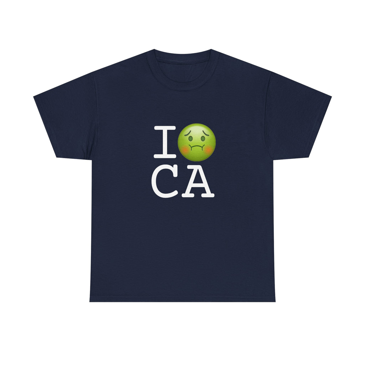 "I'm Nauseous about California" Tee