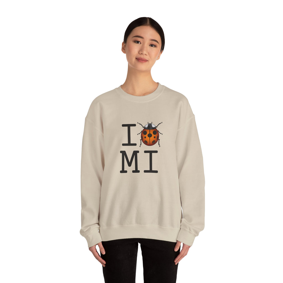 "I Ladybug Michigan" Sweatshirt