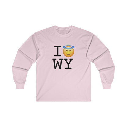 "I'm an Angel in Wyoming" Long Sleeve Shirt