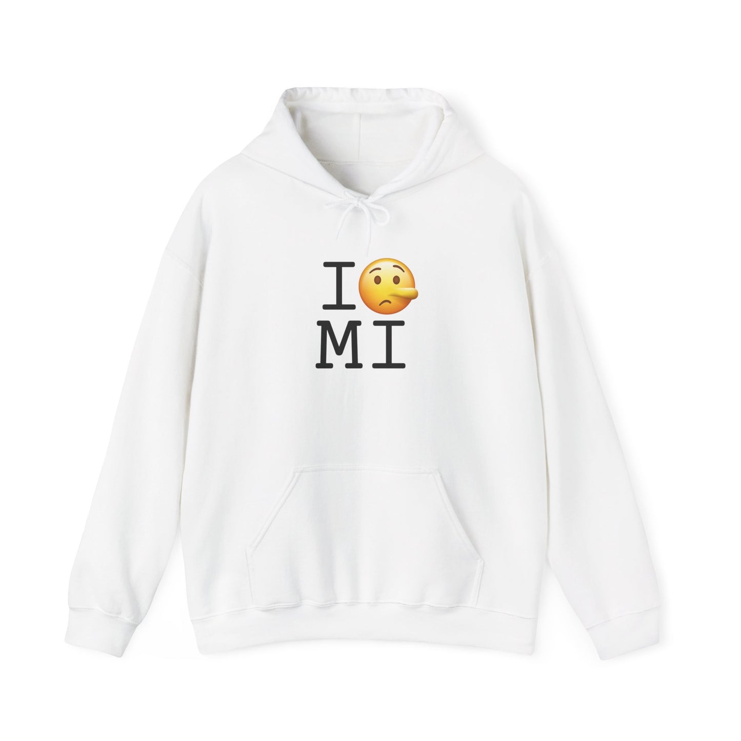 "I Lie about Michigan" Hoodie