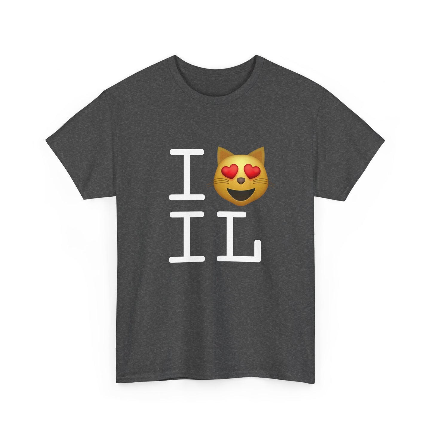 "I'm a Cat that Loves Illinois" Tee