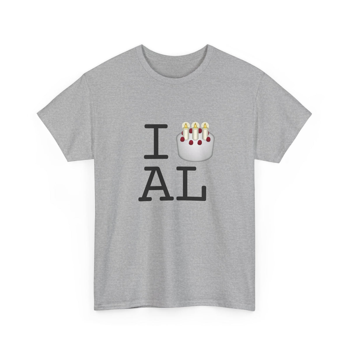 "I Birthday Cake Alabama" Tee