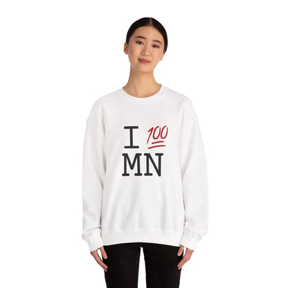 "I Keep it 100 in Minnesota" Sweatshirt