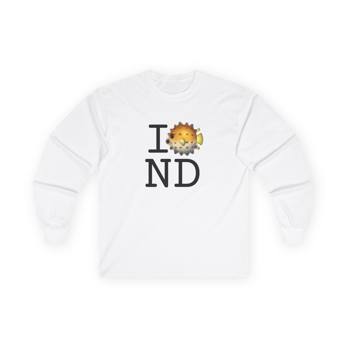 "I Blowfish in North Dakota" Long Sleeve Shirt