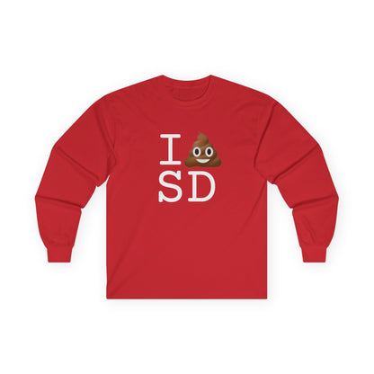 "I Poop in South Dakota" Long Sleeve Shirt