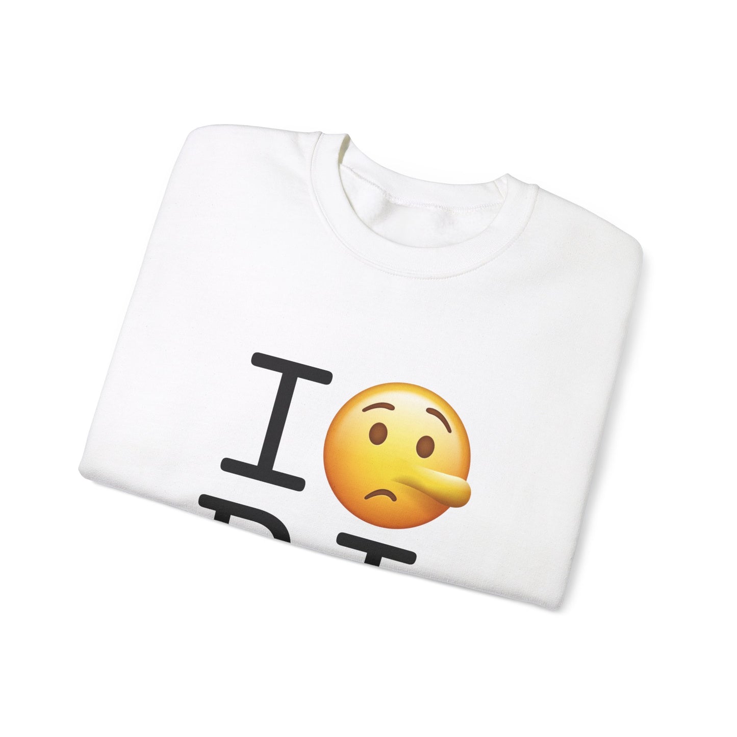 "I Lie about Rhode Island" Sweatshirt