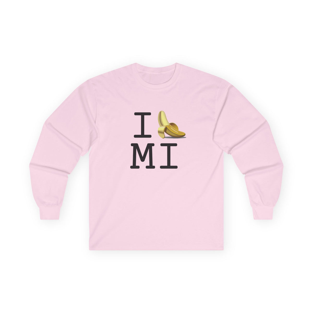 "I'm Bananas about Michigan" Long Sleeve Shirt