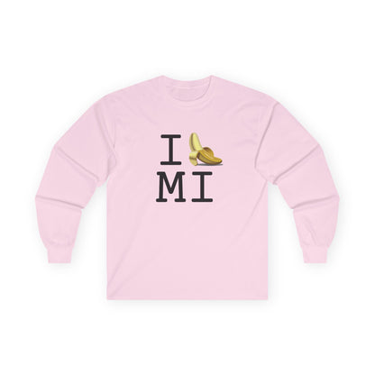 "I'm Bananas about Michigan" Long Sleeve Shirt